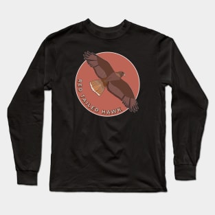 Red Tailed Hawk Long Sleeve T-Shirt